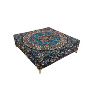 جعبه ترمه مناسب هدیه ، آجیل و شکلات خوری مدل B-2 Blue