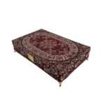 جعبه ترمه مناسب هدیه ، آجیل و شکلات خوری مدل B-3 red